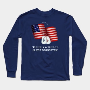 The Ultimate Sacrifice - Fallen Soldiers (USA) Long Sleeve T-Shirt